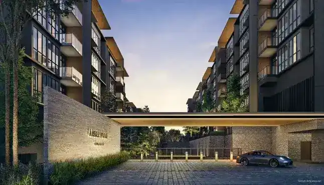 Amberwood at Holland facade render