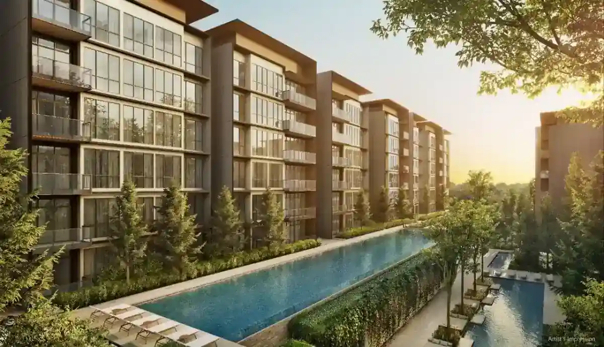 Amberwood at Holland exterior facade, artist impression